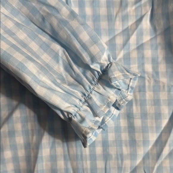 The Beaufort Bonnet Company Blue Gingham Kids Shirt - Picture 7 of 7